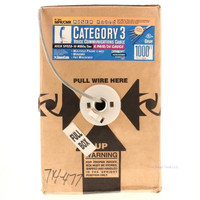 GeneralCable- Cat 3 Voice Communication Cable 1000Ft