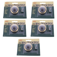 5 Brainerd 2-1/2" Wall-Mount Convex Rubber Bumper Dome Door Jam Stops 952XC