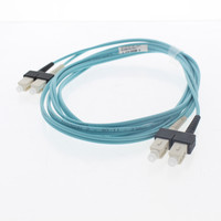 Leviton- GREEN 50/125 10G SC-SC Duplex 2M Jumper