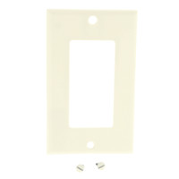 Leviton Lt Almond Decora GFI GFCI Cover Wallplate 80401-T
