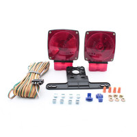 Pair Peterson V544 Submersible Rear Trailer Tail Lighting Kit for +80" Wide App