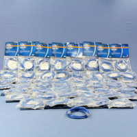 50 Leviton Blue Cat 5 3' Ethernet LAN Patch Cords Network Data Cables Cat5 52455-3BL