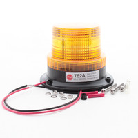 Peterson 762A Amber 5.12" x 3.86" 360 Degree LED Strobing Beacon Light