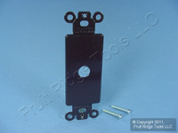 Leviton METAL Brown Decora Rotary Dimmer Switch Cover Wall Plate 80400