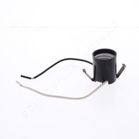 Leviton Black 1-Piece Phenolic Socket Rust-Resistant Spring Steel Clip 660W 250V