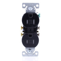 Eaton Black TAMPER RESISTANT Duplex Receptacle Outlet NEMA 5-15R 15A Bulk TR270BK