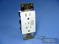 Leviton Alabaster White Acenti Surge Receptacle Outlet 15A ACSSR-W