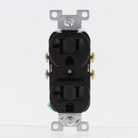 Eaton Brown COMMERCIAL Duplex Outlet Receptacle NEMA 5-20R 20A 125V Bulk CR20B
