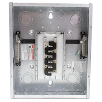 Eaton BR1224L125 BR Series 12-Space Main Lug Panel 125A No Cover or Knockout