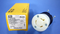 Hubbell Bryant L8-20 Turn Locking Connector Twist Lock NEMA L8-20R 20A 480V 2343