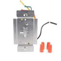 Eaton TI3101-L Illuminated Clear Toggle Dimmer Switch, Non-Preset, For Incandescent Lighting Only, Single Pole or 3-Way, 1000W