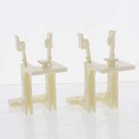 Pair of Leviton 410L2-050 Standoff Legs for 50-Pair 41DW1 Wiring Base