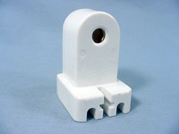 Leviton Slimline T-8 T-12 Fluorescent Lamp Holder Light Socket T8 T12 Fixed-End Fa8 Base Slide-On Pedestal 467