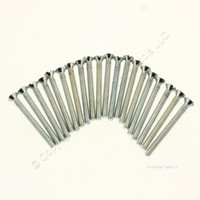 20 Extra Long 1-1/2" 6-32 Thread Flat Head Device Mounting Screws