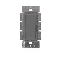 Lutron Gray Mural On/Off Preset Dimmer Rocker Switch Single Pole Incandescent Halogen 1000W DV-10P-GR