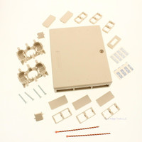 Suttle Ivory Multi-Media Surface Mount Data Box SE-STARMMB-52