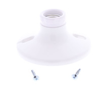 Cooper 2-Piece Medium Lampholder Light Socket Keyless Push Wire Top Wire 660W 250V S768W