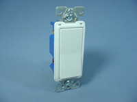 Cooper White Decorator Rocker Wall Light Switch Control 4-WAY 15A 120/277V 7504W