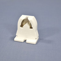Leviton Fluorescent Lamp Holder T-8 Light Socket T8 Medium Bi-Pin G13 13651-20