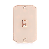 Leviton Ivory Wall Phone Mounting Plate Telephone Jack C2663-I