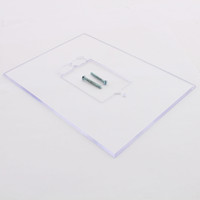 Creative Accents- Clear Wall Protector Plate for any 1G Wallplate