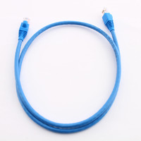 Leviton Blue 3' Cat 6+ Extreme Ethernet LAN Patch Cord Cable Cat6 Plus 3 Ft 62460-3L