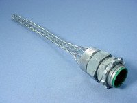 Pass and Seymour Industrial Strain Relief Cable Cord Grip .75" NPT .52"-.73" BOX52