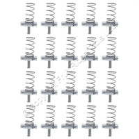 20 B-LINE 1/4" Stud Nuts with Spring For B22/B24/B26/B32 Channel 3/4" Bolt SN224