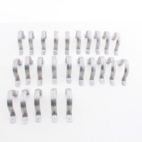 OZ-Gedney THR-300S 3" 2-Hole Zinc Plated Steel Strap