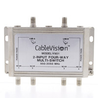 CableVision- 2-Input 4-Way Multi-Switcher 950-2050MHz