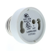 Satco Medium Lampholder E26 to GU24 Bulb Base Adapter