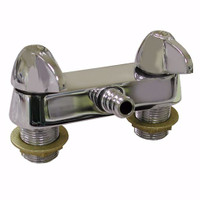 Jones Stephens B49-001 3-3/8" Chrome Plated Bath Faucet 3/4" Threaded Inlets