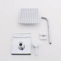 Polished Chrome 2.5gpm Trim Kit w/ Rain Showerhead Does Not Include Cartridge