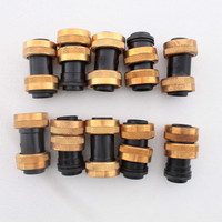 10-Pack Wirsbo SSC 1" Valved Manifold Flow through Coupling P2121010 2.5" Length