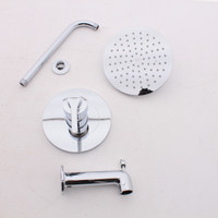 American Standard TU105502.002 Chrome Studio S Shower & Trim 8" Showerhead