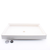 Swanstone SF03448MD.046 Almond Shower Floor Base Galaxy 34" x 48" Center Drain