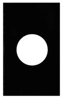 Mulberry Brown Wrinkle Finish Metal 3-Gang Combination BLANK Duplex Outlet Cover Receptacle Wallplate 98423