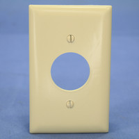 Pass and Seymour TP7-I Trademaster Ivory 1.406" Receptacle 1-Gang Outlet Unbreakable Cover