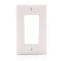 P&S TrademasterLight Almond 1-Gang Decorator Nylon Wallplate GFCI Cover TP26-LA