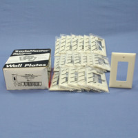 20 P&S TrademasterLt Almond Decorator Nylon 1G Wallplates GFCI Cover TP26-LA