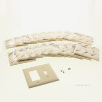 20 P&S TrademasterIvory 2G Toggle Decorator Combination Nylon Covers TP126-I