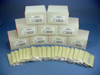 200 Pass & Seymour Commercial Grade Ivory Junior-Jumbo LARGE Thermoset Plastic 1-Gang Cover Blank Wallplates SPJ13-I