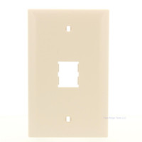 Pass & Seymour Trademaster Light Almond Blank 1-Port DataCom Wallplate 1-Gang Cover TPD1-LA