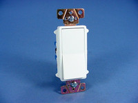 Pass & Seymour White Decorator Rocker Wall Light Switch 4-WAY 15A TM874-W