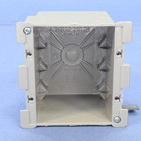 Pass & Seymour Legrand Slater 2-Gang Old Work Remodel Electrical Box Quick/Click S232W
