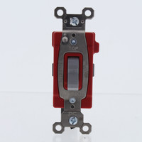 Pass Seymour Gray PlugTail Single Pole Toggle Switch INDUSTRIAL 20A PT20AC1-GRY