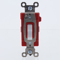 Pass Seymour White PlugTail 3-Way Toggle Light Switch INDUSTRIAL 20A PT20AC3-W