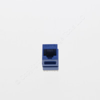 Legrand On-Q Blue Cat 6 Keystone Jack Insert RJ45 Network Data 8P8C WP3460-BE