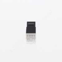 Legrand On-Q Brown Cat 6 Keystone Jack Insert RJ45 Network Data 8P8C WP3460-BR