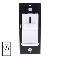 P&S White 3-Way Magnetic Low Voltage Slide Dimmer Switch Preset 600VA LSLV603-PWV